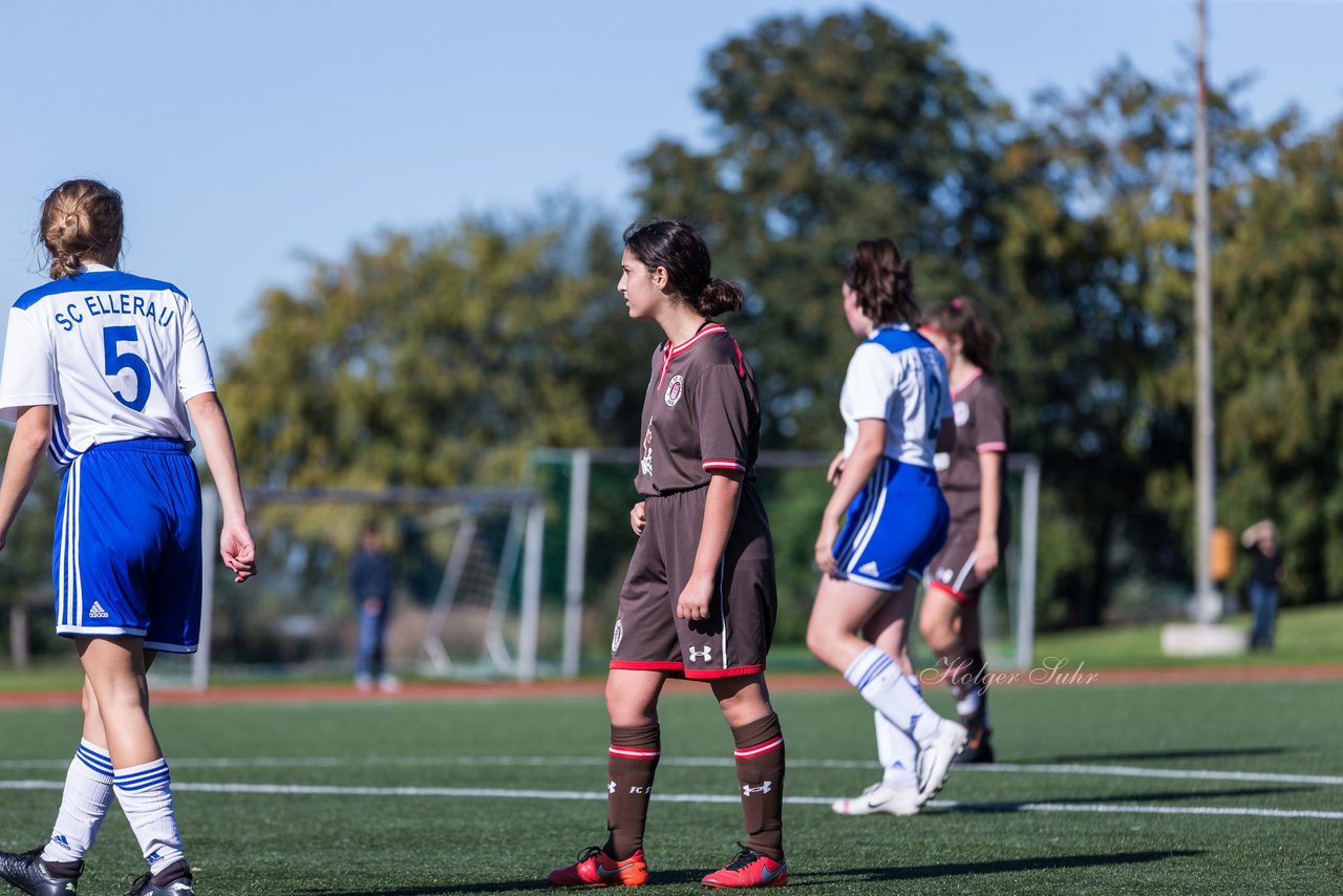 Bild 199 - B-Juniorinnen Ellerau - St.Pauli : Ergebnis: 1:5